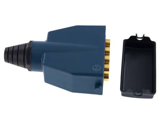 Enchufe múltiple de latón 8x8 mm Conexiones a presión