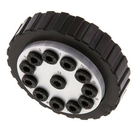 Enchufe/Conector Múltiple POM 8x8 Mm push-in Conexiones Vacío