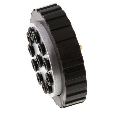 POM Enchufe múltiple 12x4 mm Conexiones a presión Vacío