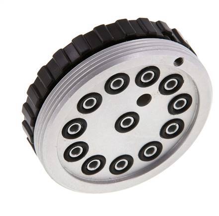 Enchufe múltiple de POM 12x4 mm Conexiones a presión Vacío