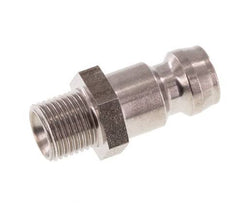 Tapón de acoplamiento del molde DN 6 de acero inoxidable con rosca macho M8x0,75