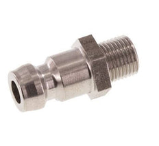 Tapón de acoplamiento del molde DN 6 de acero inoxidable con rosca macho M8x0,75