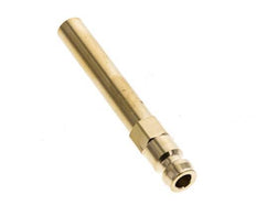 Latón DN 6 Tapón de anclaje al molde 8x63 mm Conexiones a presión [2 piezas]