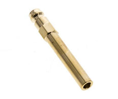 Latón DN 6 Tapón de anclaje al molde 8x63 mm Conexiones a presión [2 piezas]