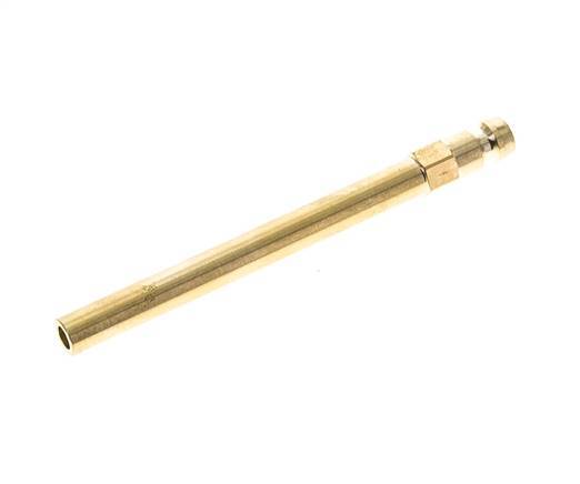 Latón DN 6 Tapón de anclaje al molde 8x100 mm Conexiones a presión