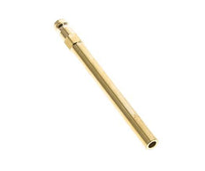 Latón DN 6 Tapón de anclaje al molde 8x100 mm Conexiones a presión