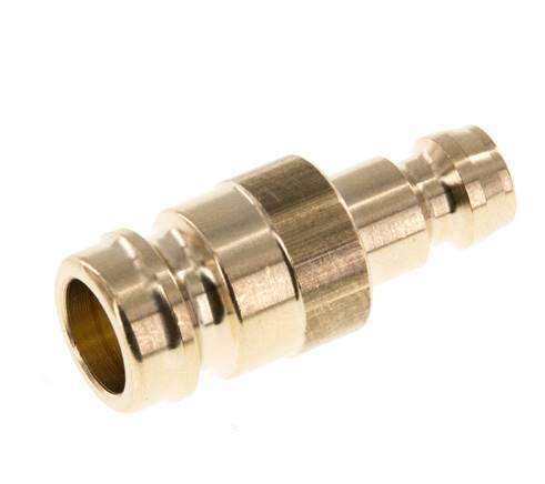 Tapón de anclaje al molde DN 6 de latón D9 a 13 mm [2 Piezas]