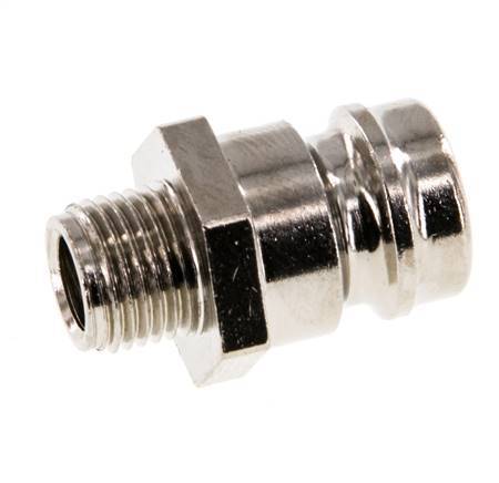 Latón DN 9 Tapón de Acoplamiento de Moldes G 1/8 pulgadas Rosca Macho [5 Piezas]