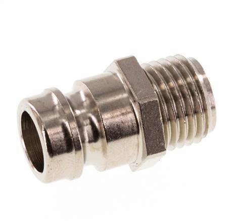 Latón DN 9 Tapón de Acoplamiento de Moldes G 1/4 pulgadas Rosca Macho [5 Piezas]
