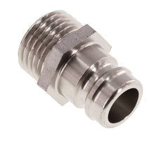 Tapón de acoplamiento de moldes DN 9 de acero inoxidable con rosca macho M16x1,5
