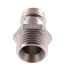 Tapón de acoplamiento de moldes DN 9 de acero inoxidable con rosca macho M16x1,5