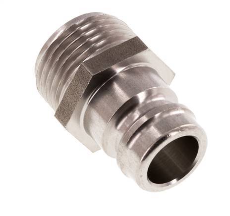 Tapón de acoplamiento del molde DN 9 de acero inoxidable con rosca macho de 3/8 pulgadas
