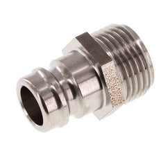Tapón de acoplamiento del molde DN 9 de acero inoxidable con rosca macho de 3/8 pulgadas