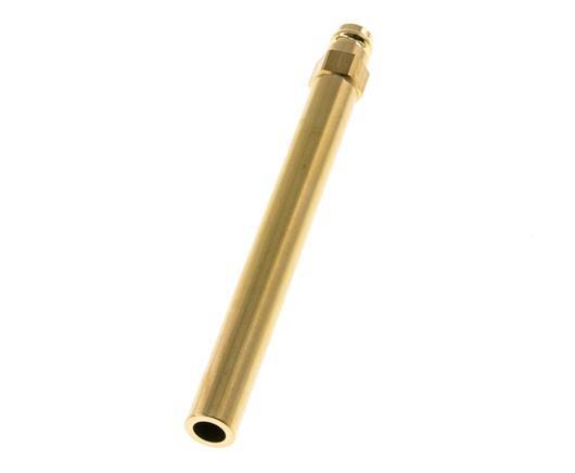 Latón DN 9 Tapón de anclaje al molde 14x150 mm Conexiones a presión