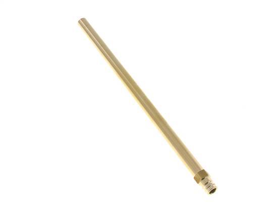 Latón DN 9 Tapón de anclaje al molde 14x360 mm Conexiones a presión