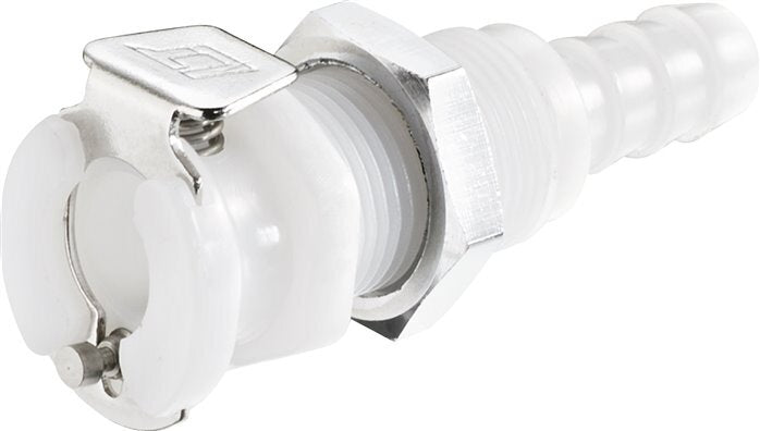 POM DN 3.2 Linktech Enchufe de anclaje de 6,4 mm Mampara para manguera Serie 20