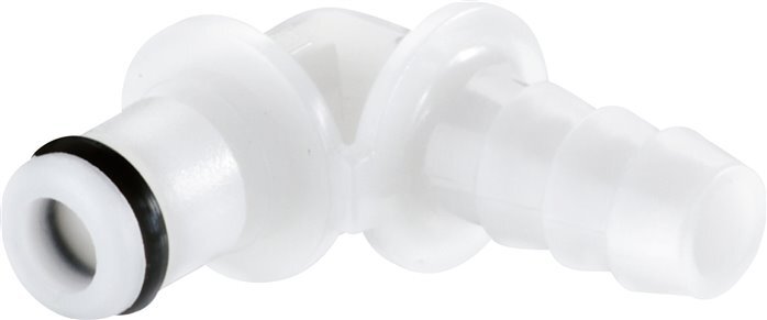 POM DN 3.2 Tapón de anclaje Linktech 3.2 mm Pilar de manguera 90-deg 20 Series
