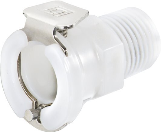 POM DN 6.4 Enchufe Linktech R 3/8 pulgadas rosca macho Serie 40