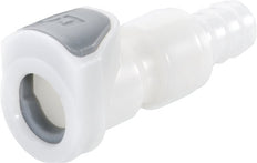 POM DN 6.4 Enchufe de anclaje Linktech 7.9 mm Pilar de manguera de doble cierre Serie 50