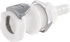 POM DN 6.4 Linktech Acoplamiento de enchufe de 6,4 mm Mampara para manguera de doble cierre Serie 50