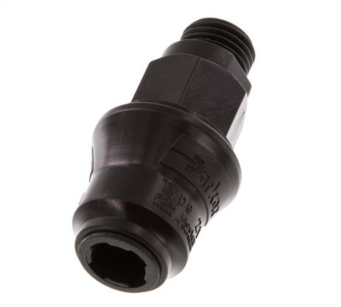 POM DN 5 Enchufe de acoplamiento G 1/4 pulgadas rosca macho