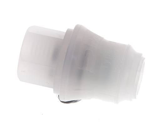Acoplamiento de PVDF DN 5 con rosca hembra de 1/4 de pulgada