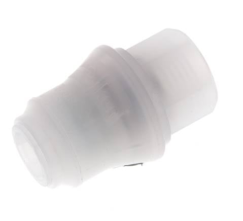 Acoplamiento de PVDF DN 5 con rosca hembra de 1/4 de pulgada
