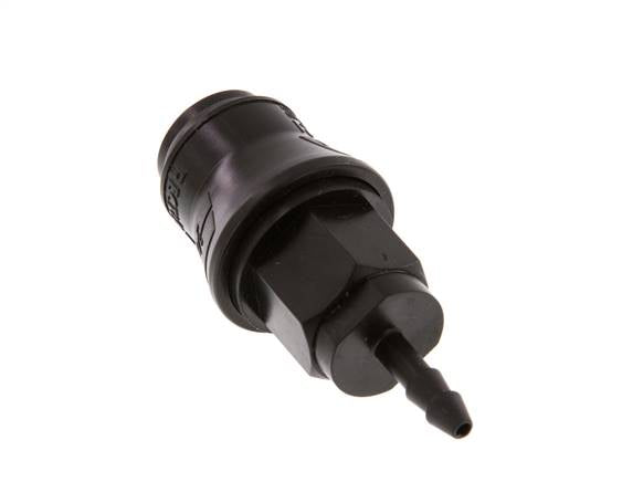 POM DN 5 Acoplamiento de la manguera de 4 mm Pilar