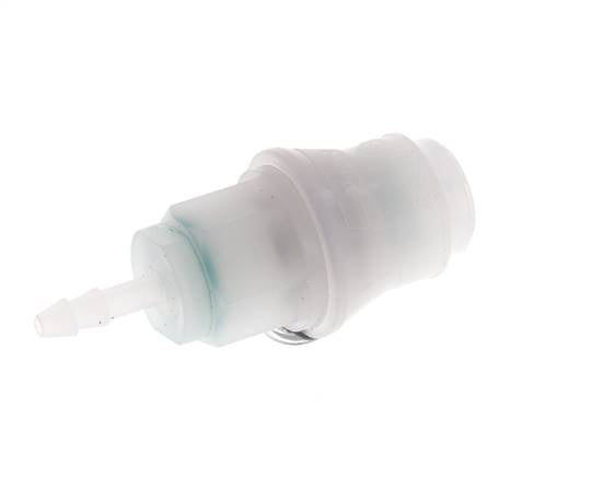 PVDF DN 5 Enchufe para manguera de 4 mm