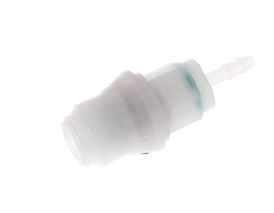 PVDF DN 5 Enchufe para manguera de 4 mm