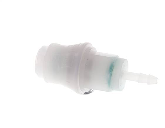 PVDF DN 5 Enchufe para manguera de 4 mm