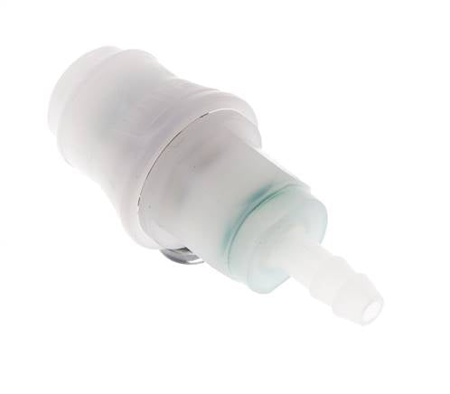PVDF DN 5 Acoplamiento de la manguera de 6 mm Pilar