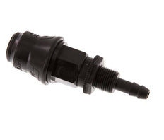 POM DN 5 Acoplamiento de la toma de corriente 6 mm Pilar de manguera Mampara