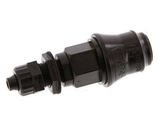 POM DN 5 Acoplamiento Tuerca de Unión 6x8 mm Mampara