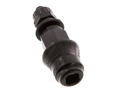 POM DN 5 Acoplamiento Tuerca de Unión 6x8 mm Mampara