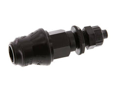 POM DN 5 Acoplamiento Tuerca de Unión 6x8 mm Mampara