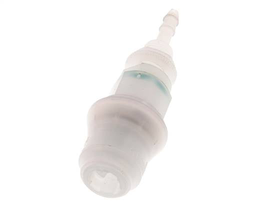 Acoplamiento de PVDF DN 5 Pasamuros de 4 mm