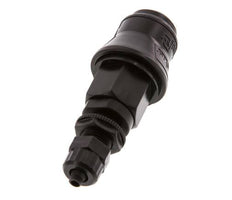 POM DN 5 Acoplamiento Tuerca de Unión 4x6 mm Mampara