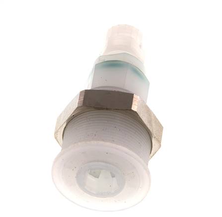 Acoplamiento de PVDF DN 5 Pilar de manguera de 4 mm