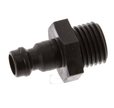 POM DN 5 Tapón de acoplamiento G 1/4 pulgadas rosca macho