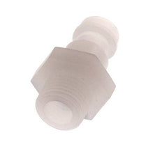 PVDF DN 5 Tapón de acoplamiento G 1/8 pulgadas rosca macho