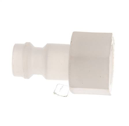 PVDF DN 5 Enchufe de acoplamiento G 1/8 pulgadas rosca hembra
