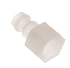 PVDF DN 5 Enchufe de acoplamiento G 1/8 pulgadas rosca hembra