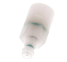 PVDF DN 5 Tapón de acoplamiento G 1/4 pulgadas rosca hembra doble cierre