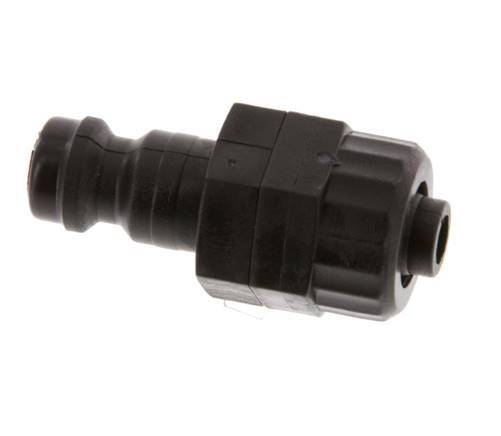 Tapón de acoplamiento PVDF DN 5 Tuerca de unión 6x8 mm