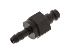 Tapón de acoplamiento POM DN 5 Pilar de manguera de 6 mm Cierre doble