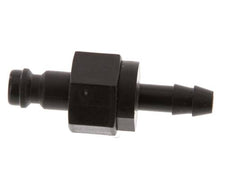 Tapón de acoplamiento POM DN 5 Pilar de manguera de 6 mm Cierre doble
