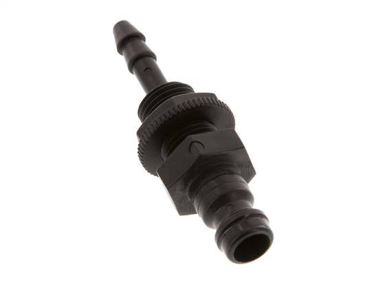 POM DN 5 Tapón de anclaje 4 mm Mampara de pilar de manguera