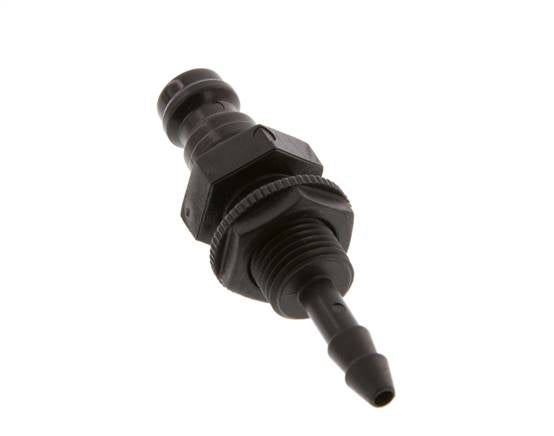 POM DN 5 Tapón de anclaje 4 mm Mampara de pilar de manguera