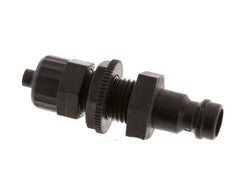 POM DN 5 Tapón de anclaje Tuerca de unión 4x6 mm Mampara